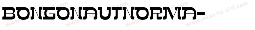 BongonautNorma字体转换