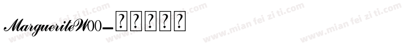MargueriteW00字体转换