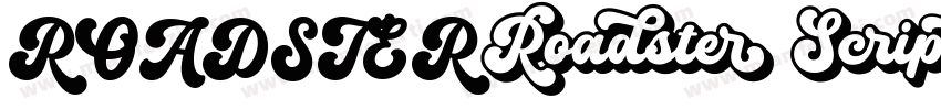 ROADSTER字体字体转换