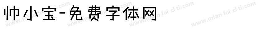 帅小宝字体转换