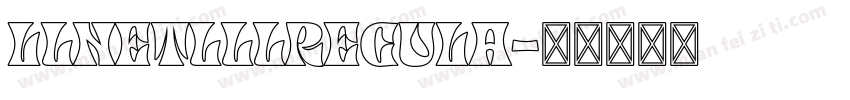 LlNETlllRECULA字体转换