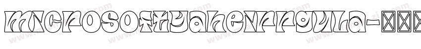 microsoftyaheirrgula字体转换