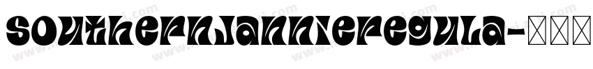southernjannieregula字体转换