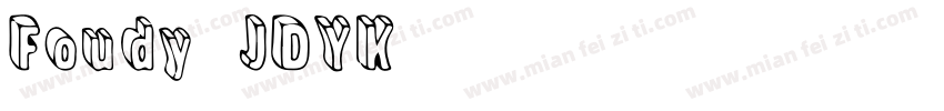 Foudy-JDYK字体转换