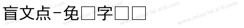 盲文点字体转换