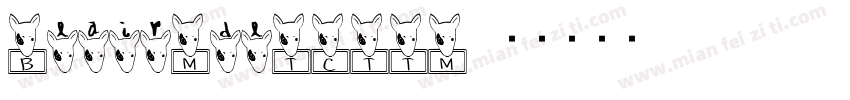 BlairMdlTCTTM字体转换
