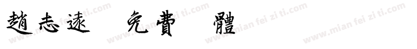 赵志远字体转换