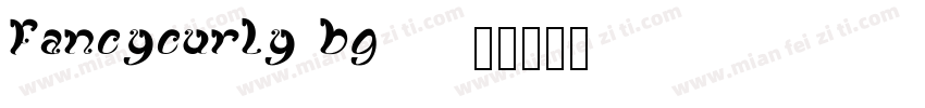 FancyCurly-Bg78字体转换
