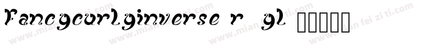 FancyCurlyInverse-r9yL字体转换