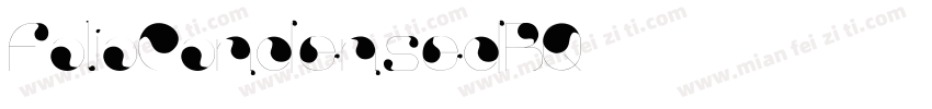 FolioCondensedBQ字体转换