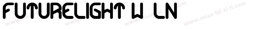 FutureLight-W7ln字体转换