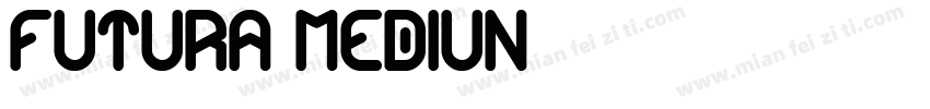 futura-mediun字体转换