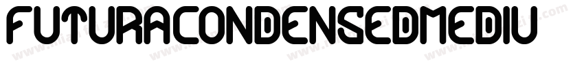 futuracondensedmediu字体转换