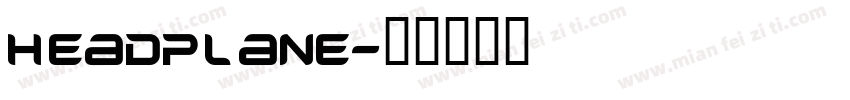 headplane字体转换