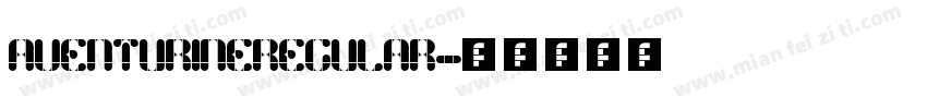 AVENTURINEREGULAR字体转换