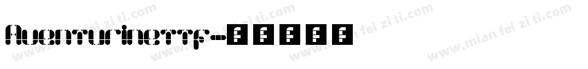 Aventurinettf字体转换