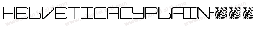 HelveticaCYPlain字体转换