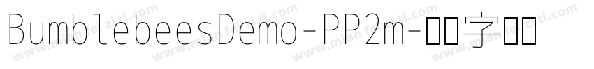 BumblebeesDemo-PP2m字体转换