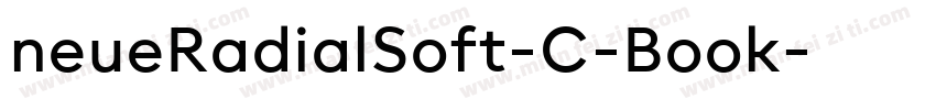 neueRadialSoft-C-Book字体转换