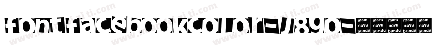 FontFacebookColor-J8go字体转换