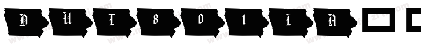 Dut801ia字体转换