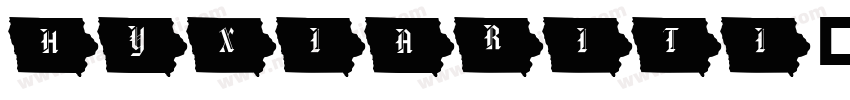 HYXIaRiTI字体转换