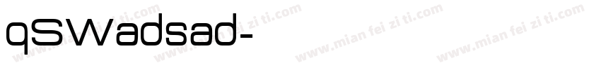 qSWadsad字体转换
