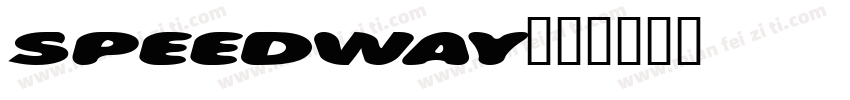 SPEEDWAY字体转换