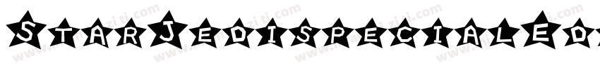 StarJedispecialEditi字体转换