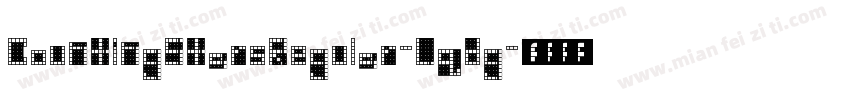 CountingStarsRegular-Lqdg字体转换