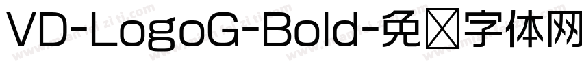 VD-LogoG-Bold字体转换