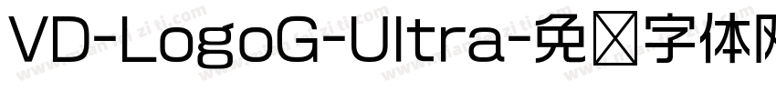 VD-LogoG-Ultra字体转换