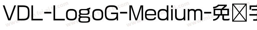 VDL-LogoG-Medium字体转换