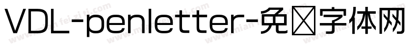 VDL-penletter字体转换