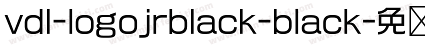 vdl-logojrblack-black字体转换