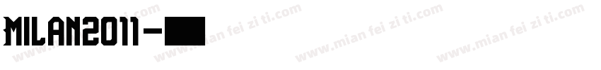 Milan2011字体转换