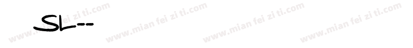 索尼蘭亭SL-字体转换