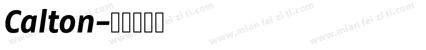 Calton字体转换