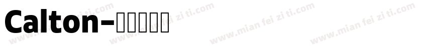 Calton字体转换