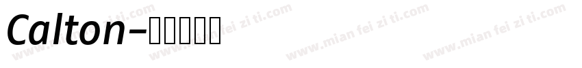 Calton字体转换