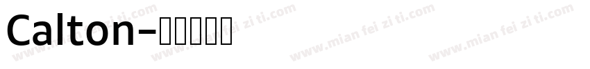 Calton字体转换