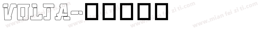 volta字体转换