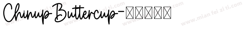 ChinupButtercup字体转换