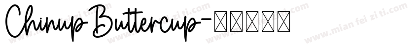 ChinupButtercup字体转换