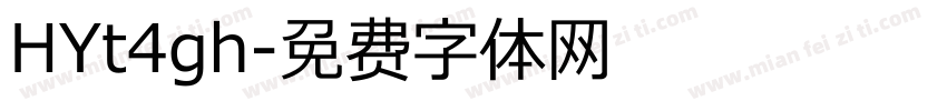 HYt4gh字体转换
