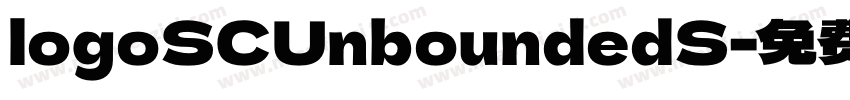 logoSCUnboundedS字体转换