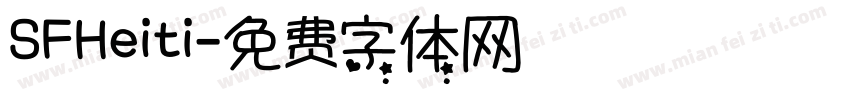 SFHeiti字体转换
