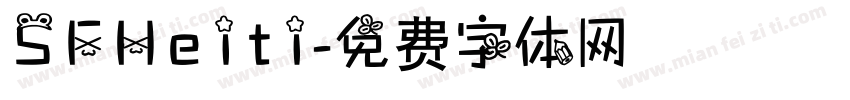 SFHeiti字体转换