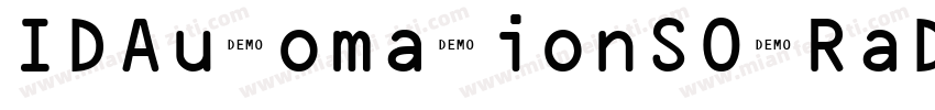 IDAutomationSOCRaDe字体转换