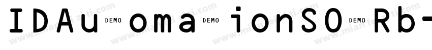 IDAutomationSOCRb字体转换